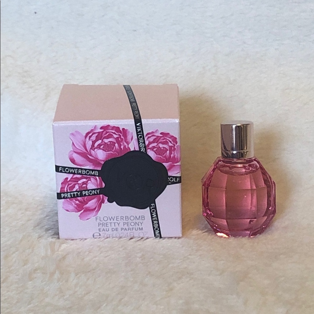 Viktor & Rolf Flowerbomb Pretty Peony Eau De Parfum Miniature 7ml 0.24FL.Oz